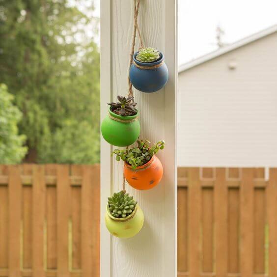 32 colorful and creative gardening decoration ideas - 223