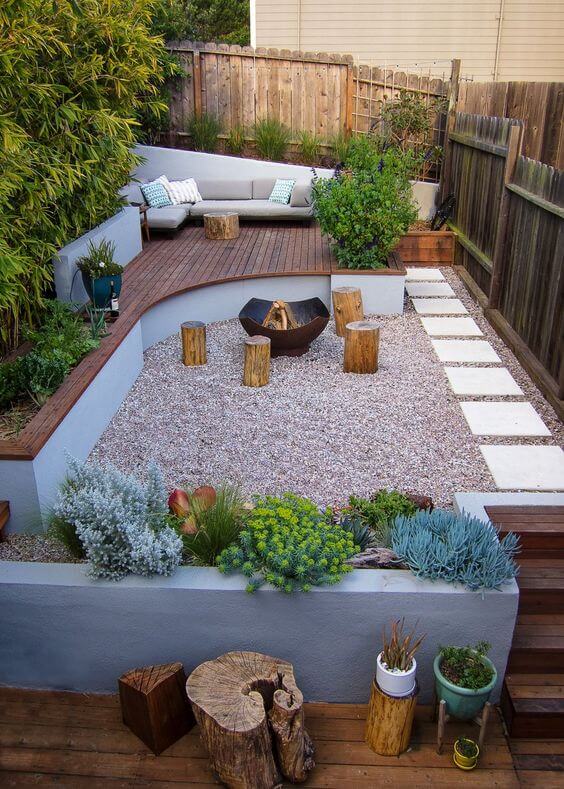 46 top garden design ideas with pebbles - 309