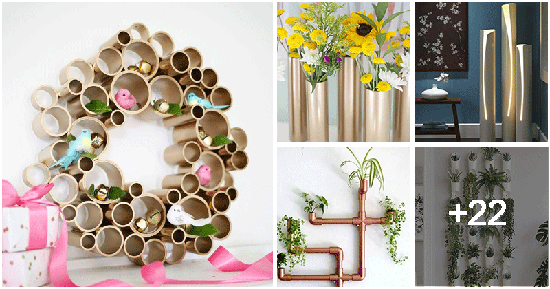 DIY PVC Projects To Decorate Home