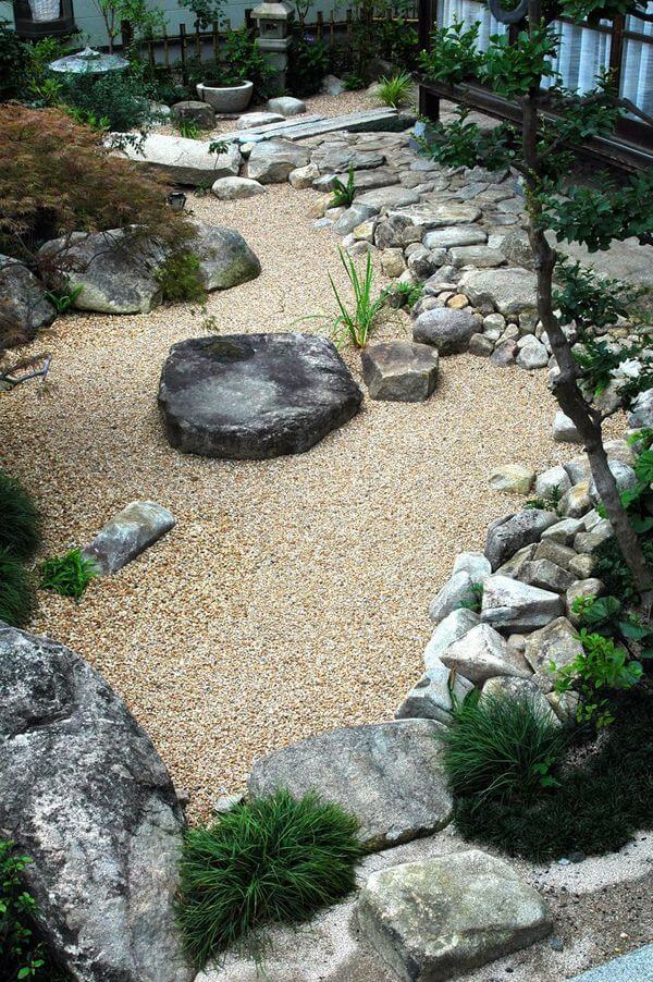 46 top garden design ideas with pebbles - 319