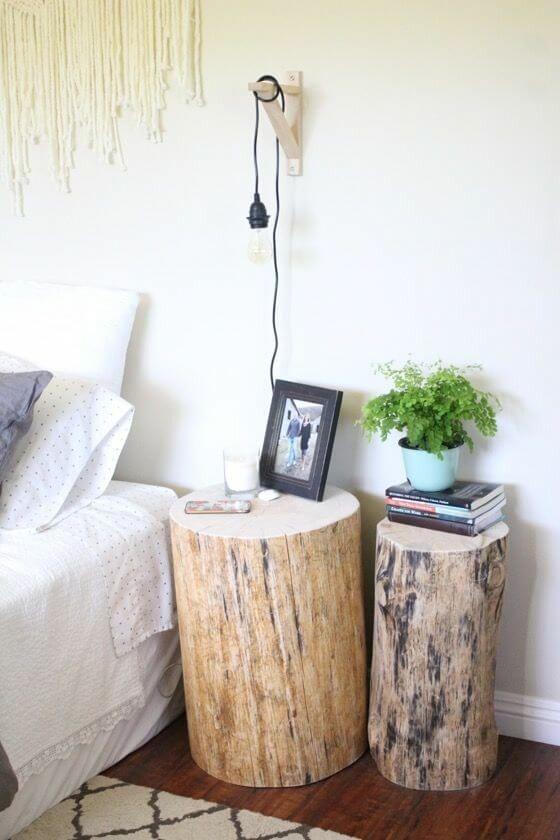 20 brilliant and cheap bedside table ideas - 133