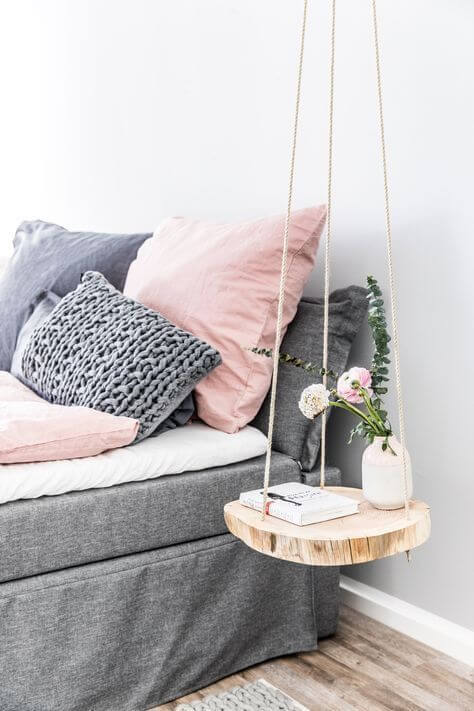 20 brilliant and cheap bedside table ideas - 139