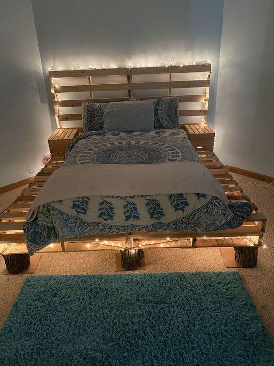 Crazy DIY bed frame ideas that you can easily make at home - 79