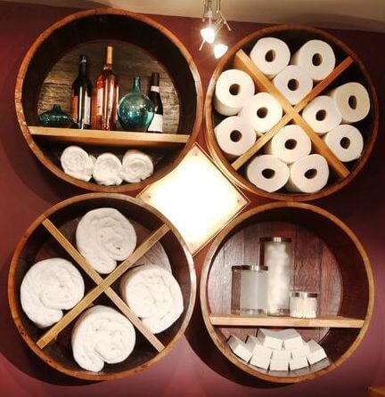 22 DIY bathroom storage ideas - 155