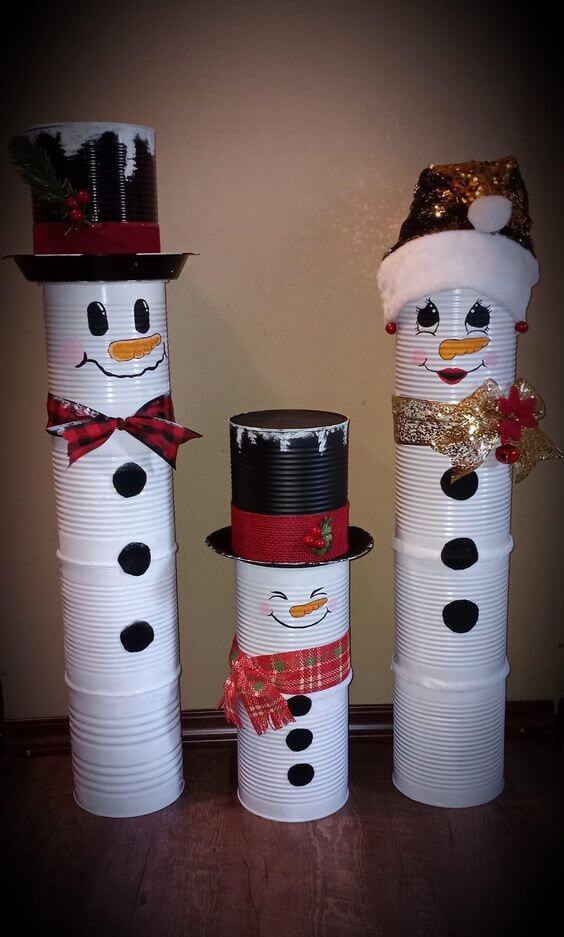 20 easy DIY snowman craft ideas for your holiday - 129
