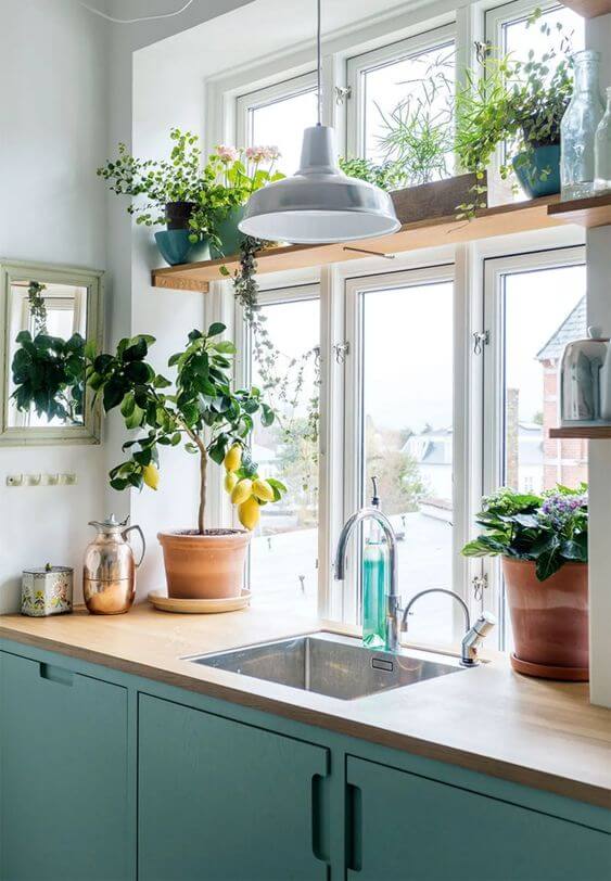 25 simple and easy ideas for decorating the windowsill - 171