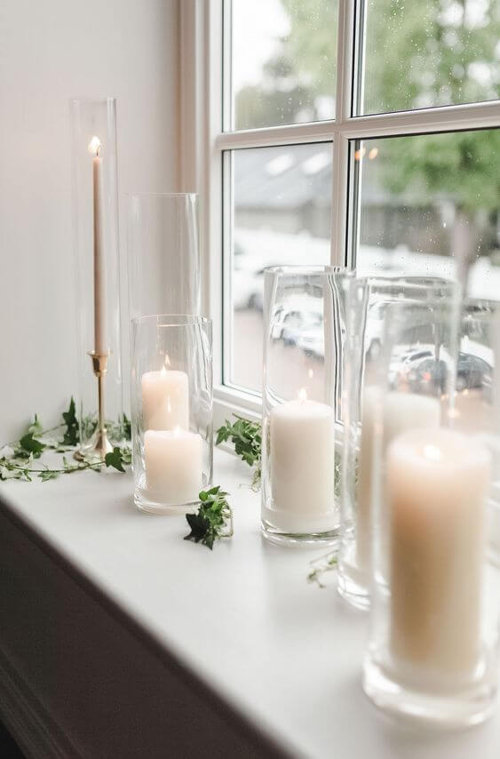 25 simple and easy ideas for decorating the windowsill - 185