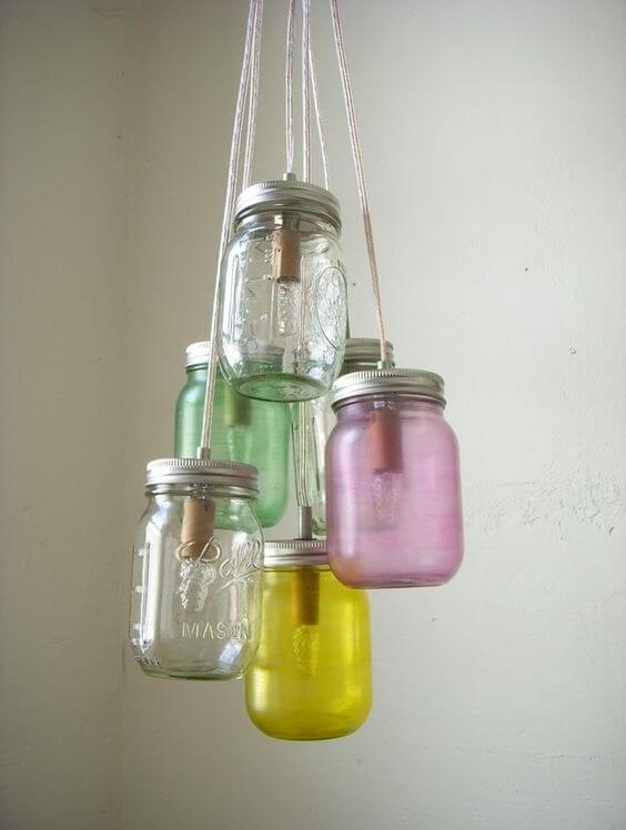 23 easy to make mason jar ideas to decorate your home - 151