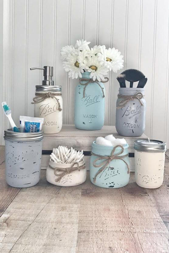 23 easy to make mason jar ideas to decorate your home - 161