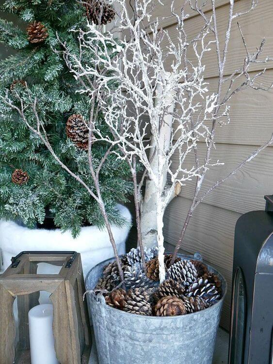 20 Fabulous Winter Porch Decorating Ideas - 147
