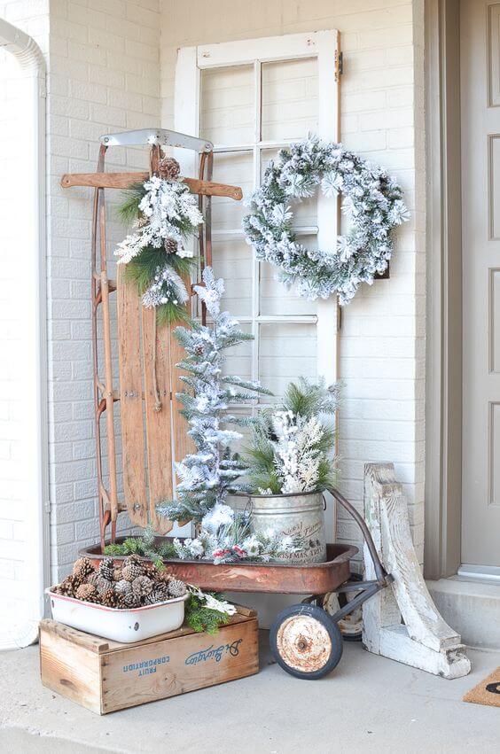 20 Fabulous Winter Porch Decorating Ideas - 149