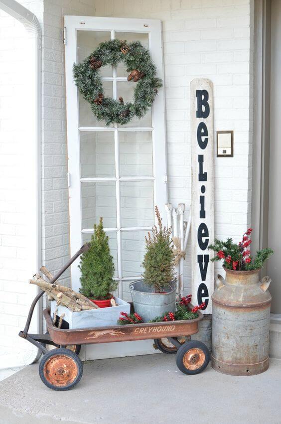 20 Fabulous Winter Porch Decorating Ideas - 151