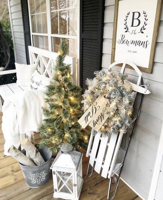 20 Fabulous Winter Porch Decorating Ideas - 157