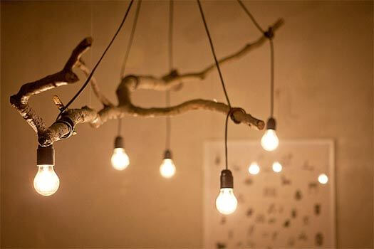 22 fun and unusual ideas for ceiling lights - 153