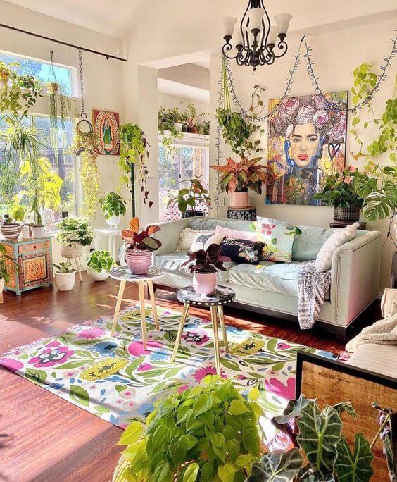 20 eye-catching living room designs with garden ideas - 155