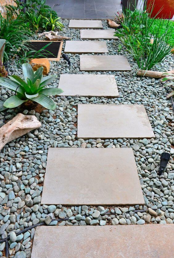 46 top garden design ideas with pebbles - 323