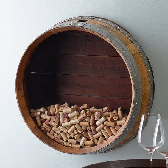22 useful recycled wine barrel ideas to decorate your home - 147