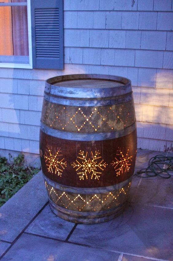 22 useful recycled wine barrel ideas to decorate your home