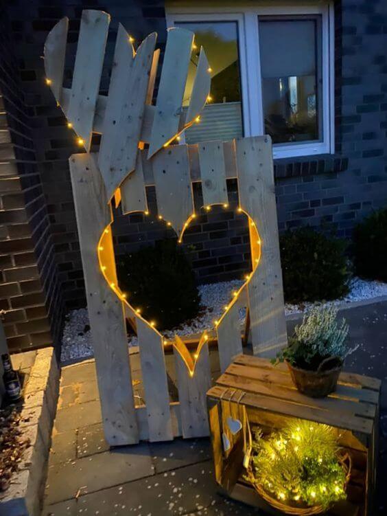 30 DIY pallet art projects to decorate your home - 203