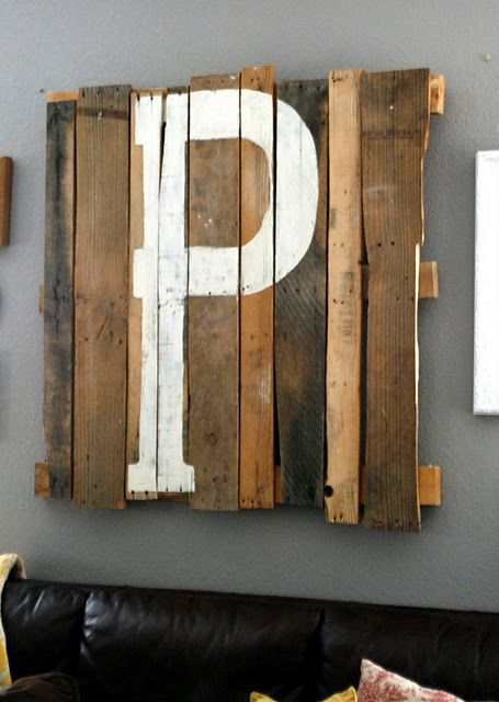 30 DIY pallet art projects to decorate your home - 227