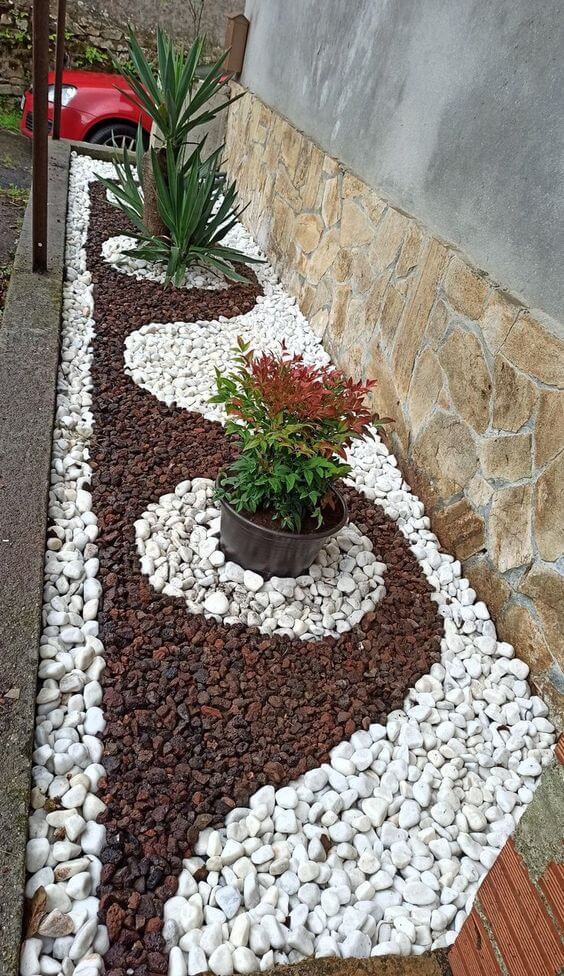 46 top garden design ideas with pebbles - 335