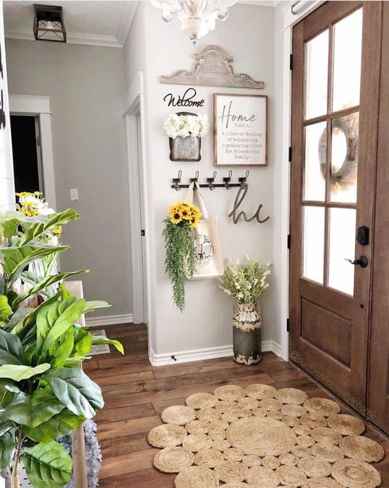 26 attractive decoration ideas for the entryway - 167