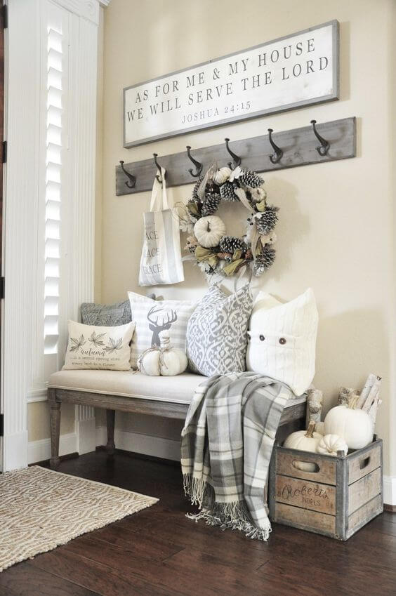 26 attractive decoration ideas for the entryway - 177