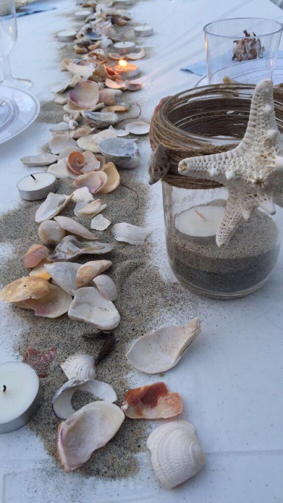 26 beach themed centerpieces to add coastal charm to your table - 165