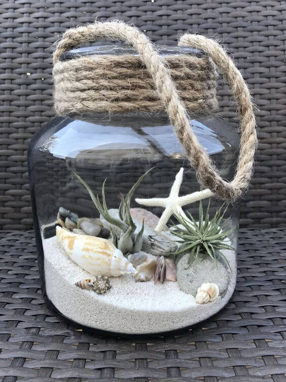 26 beach themed centerpieces to add coastal charm to your table - 177