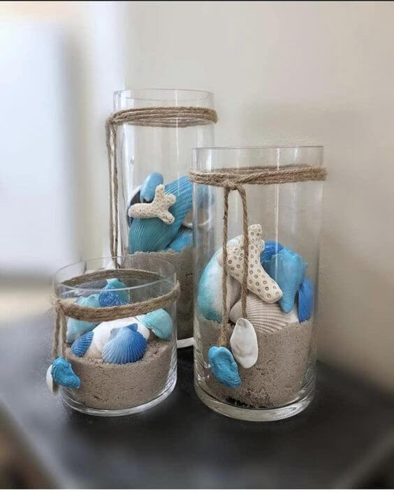 26 beach themed centerpieces to add coastal charm to your table - 213