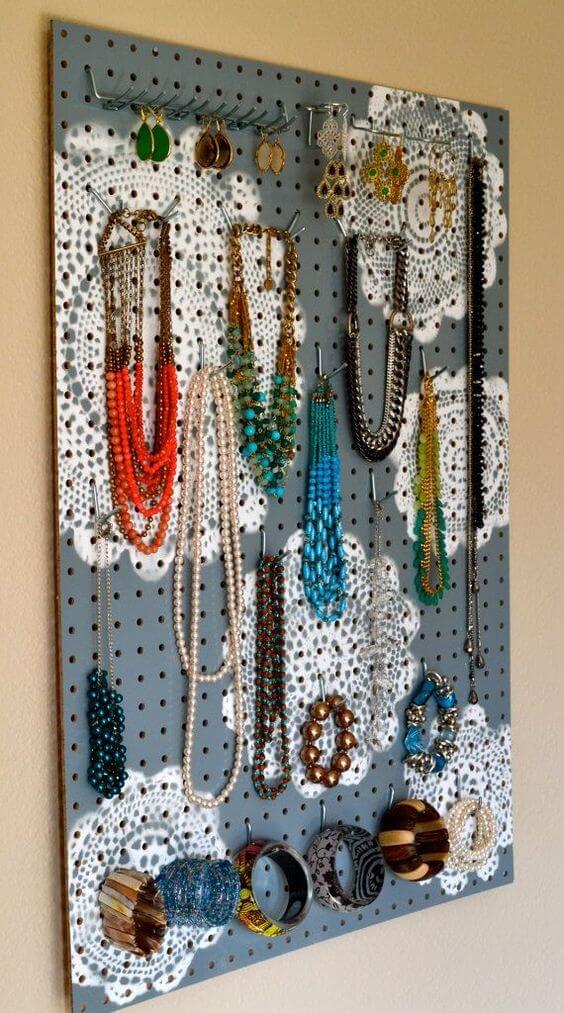 28 creative and unique DIY jewelry storage ideas - 185