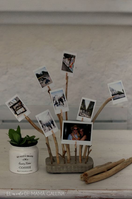 24 creative DIY ideas for displaying family pictures - 163