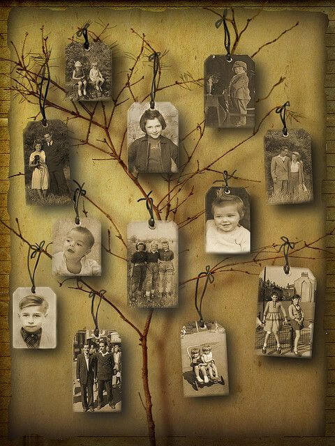 24 creative DIY ideas for displaying family pictures - 183