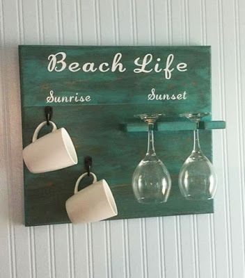 30 ideas for DIY beach theme home decor projects - 219