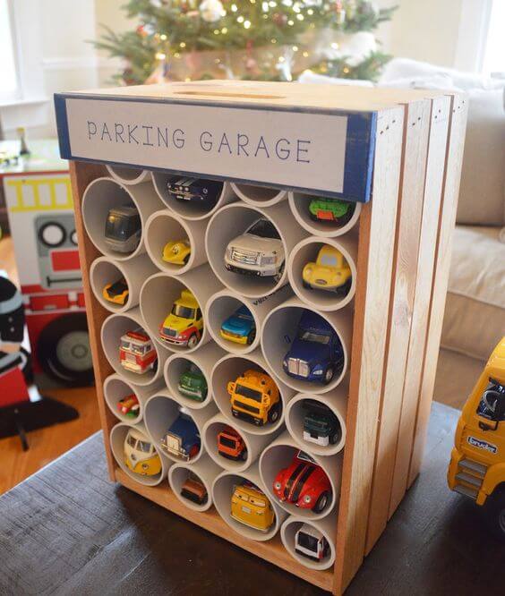 26 DIY kids toy storage idea - 163
