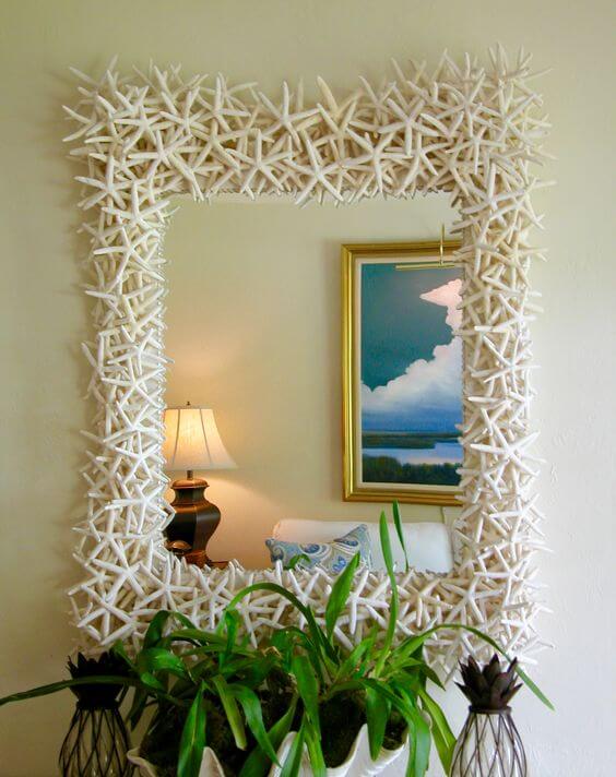 22 DIY mirror frame ideas that you can easily make at home - 141