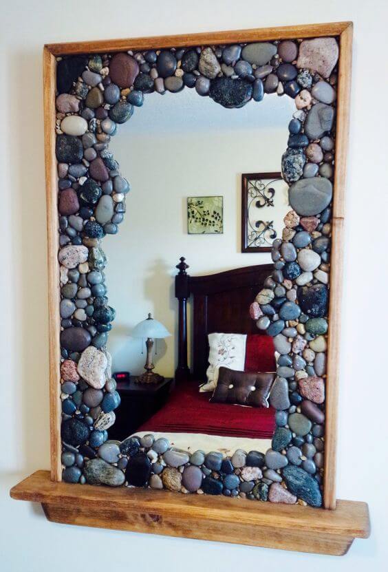 22 DIY mirror frame ideas that you can easily make at home - 147