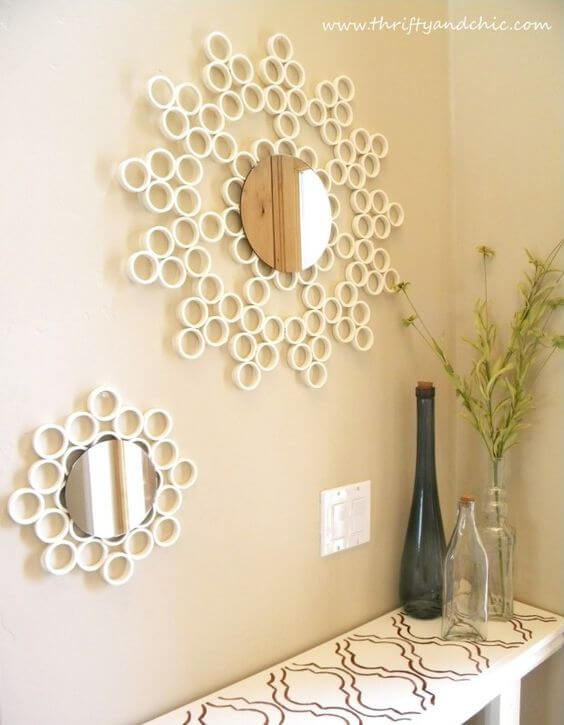 22 DIY mirror frame ideas that you can easily make at home - 151