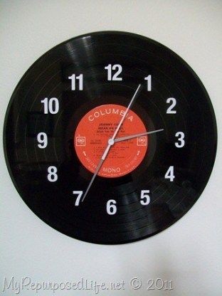 25 unique DIY faux wall clock ideas to decorate home - 163