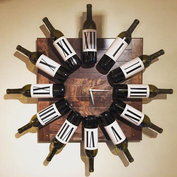 25 unique DIY art wall clock ideas to decorate your home - 197