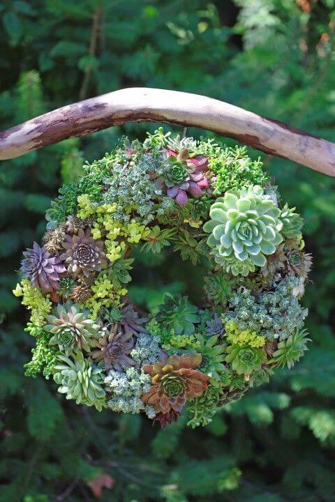 23 exotic DIY wreath ideas to decorate your home and garden - 179