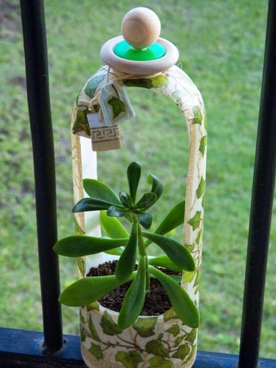 25 fun and practical plastic bottle crafts for home and garden - 187