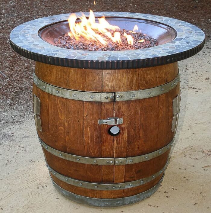 24 repurposed old wine barrel ideas for the garden - 185