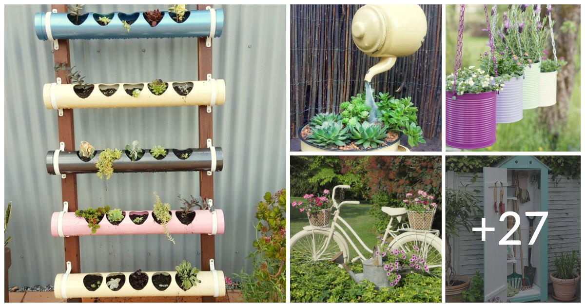 32 Best Vintage Garden Decor Ideas And Designs