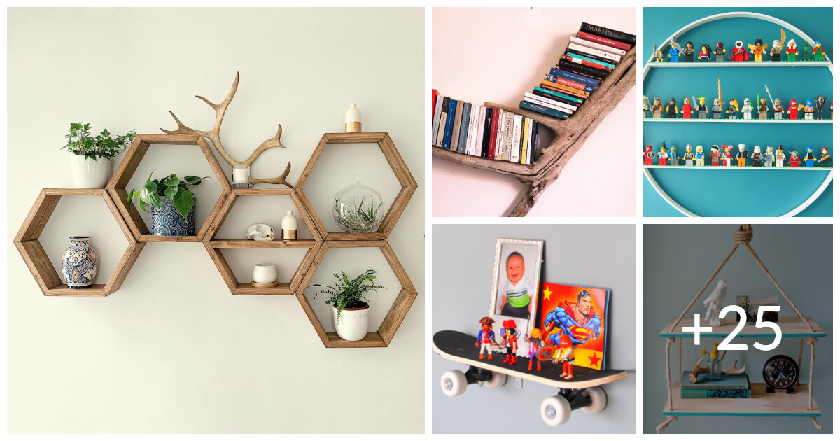 30 Creative Shelves That Are Easily Do-It-Yourself