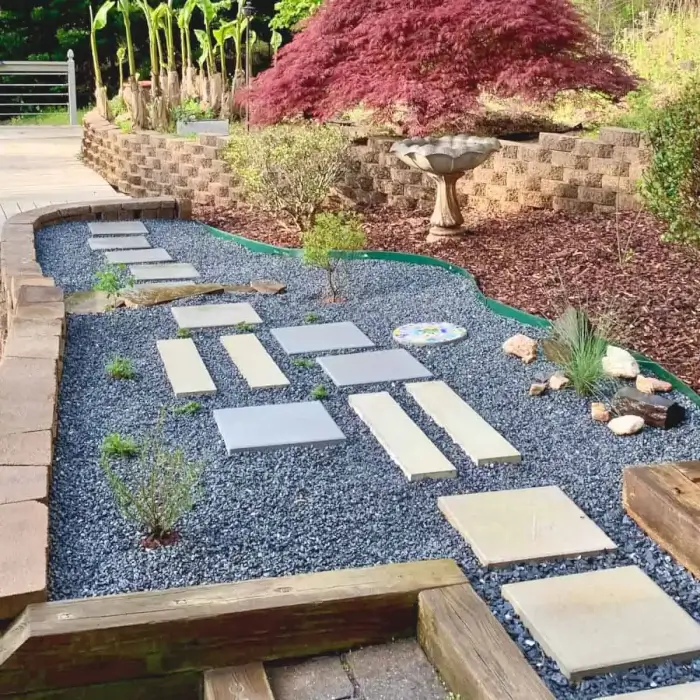 46 top garden design ideas with pebbles - 293