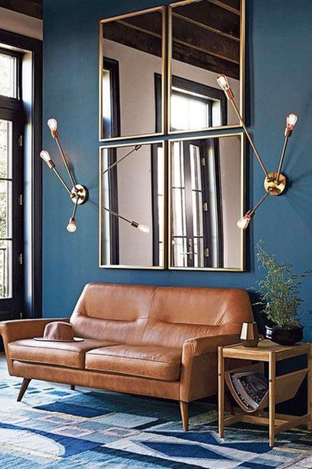 25 living room mirror decorating ideas - 85