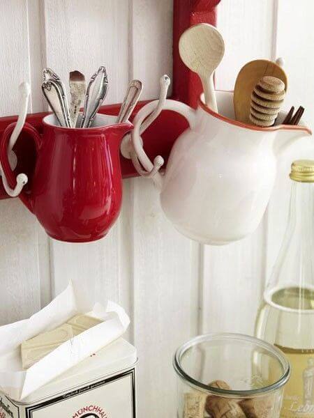 19 cheap storage ideas for your own kitchen utensils - 143