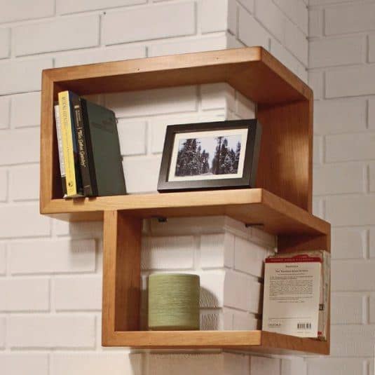 Clever corner shelving ideas to use little space efficiently - 83