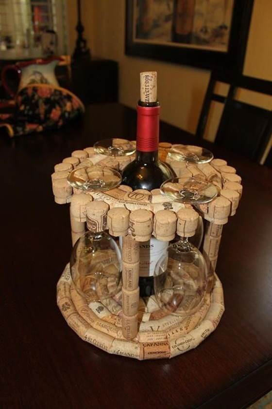 28 DIY creative and useful wine cork ideas to decorate your home - 207